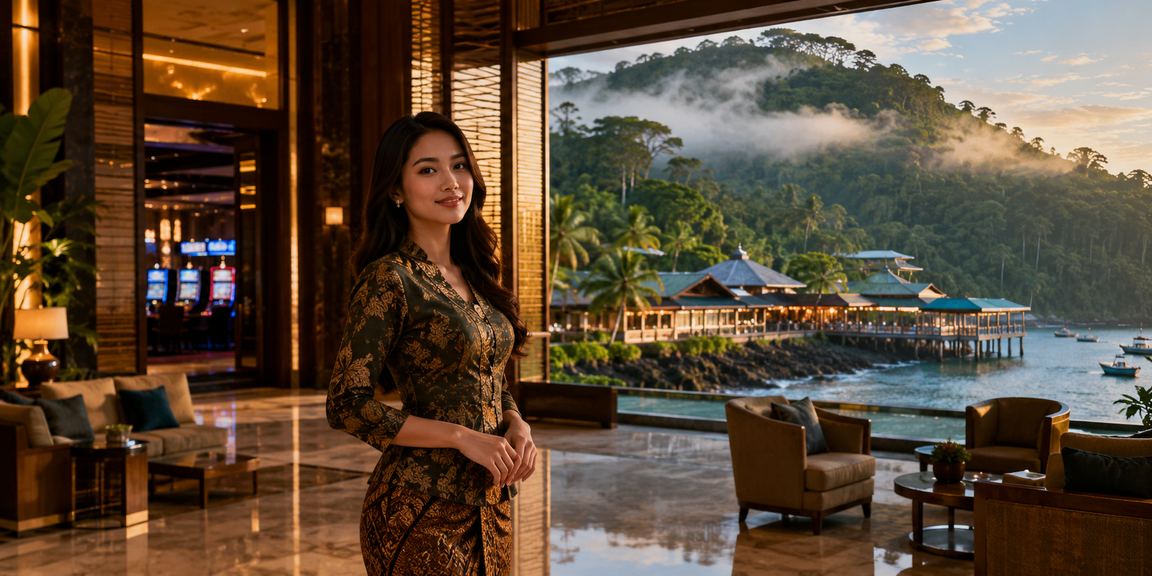 Suasana pertaruhan kasino dalam talian bergaya Malaysia dengan paparan pelbagai permainan