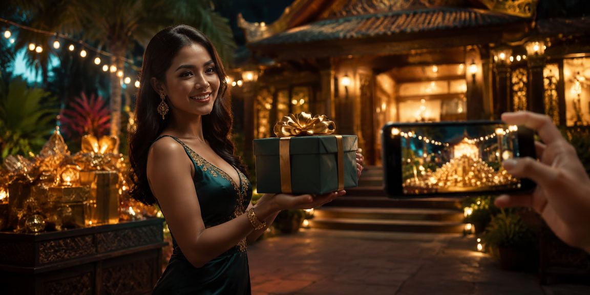 Paparan bonus VIP Sarawak dengan antara muka loteri dalam talian yang mewah dan bertema tempatan